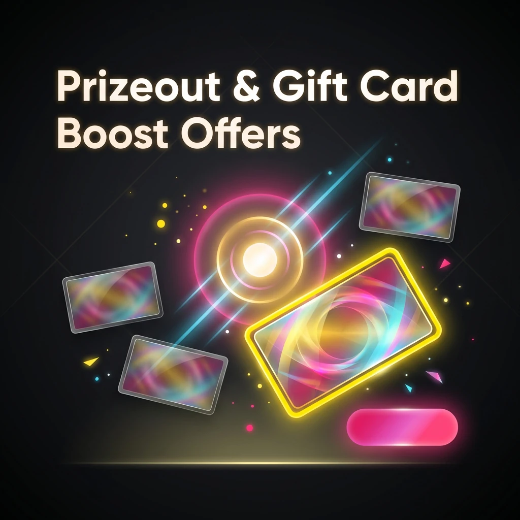 Prizeout & Gift Card Boost Offers Prizeout & Gift Card Boost Offers